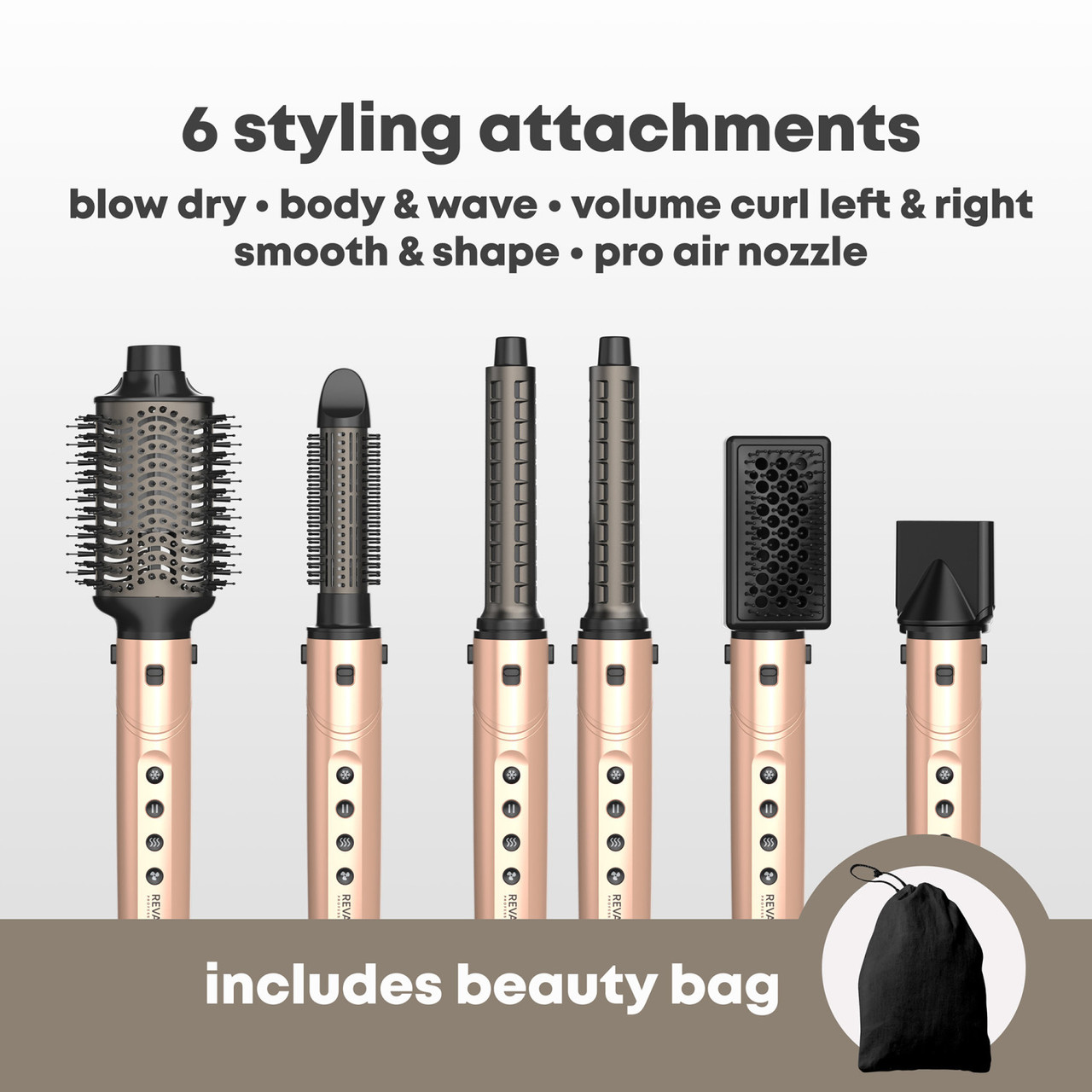 Revamp Dynamic Radiance Pro Blow Dry 7-in-1 Ionic Air Styler - miniatura 2