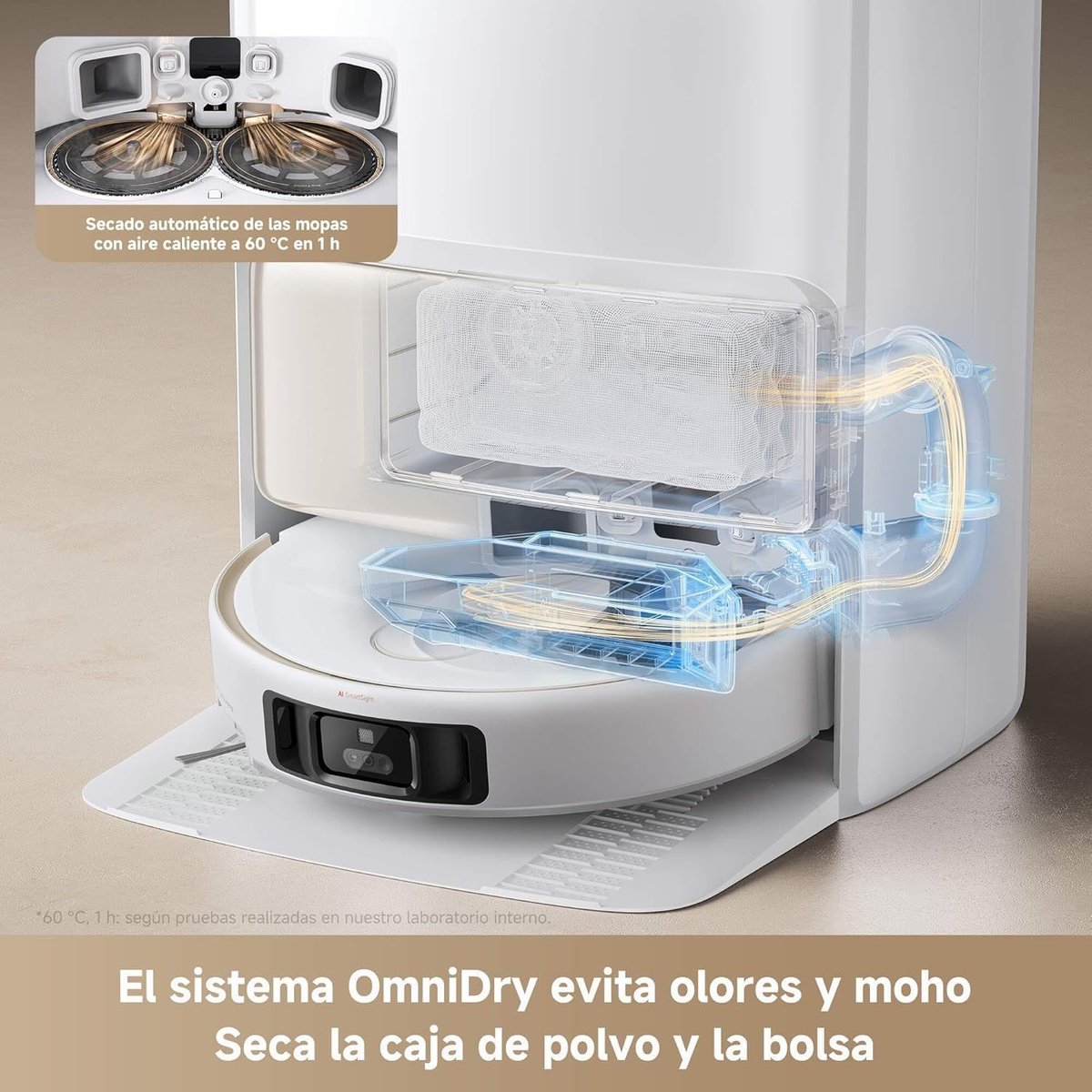 Robot Aspirador MOVA V50 Ultra Complete — Aspirado y Fregado Inteligente - miniatura 5