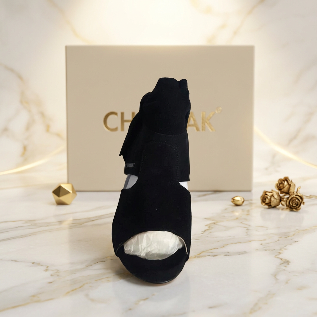 Chattawak Clara Noir · Botín Sandalia Negro — Talla 40 - miniatura 2