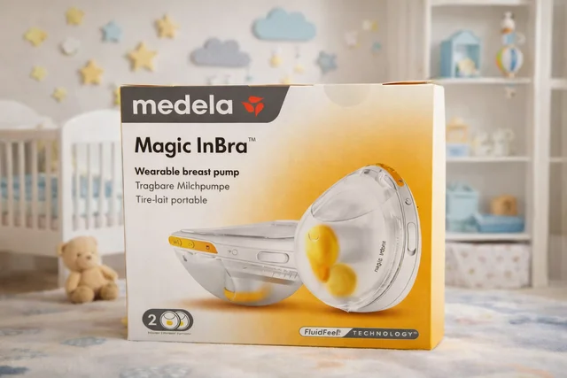 Medela Magic InBra Sacaleches Eléctrico Doble — Manos Libres con FluidFeel y App - miniatura 2