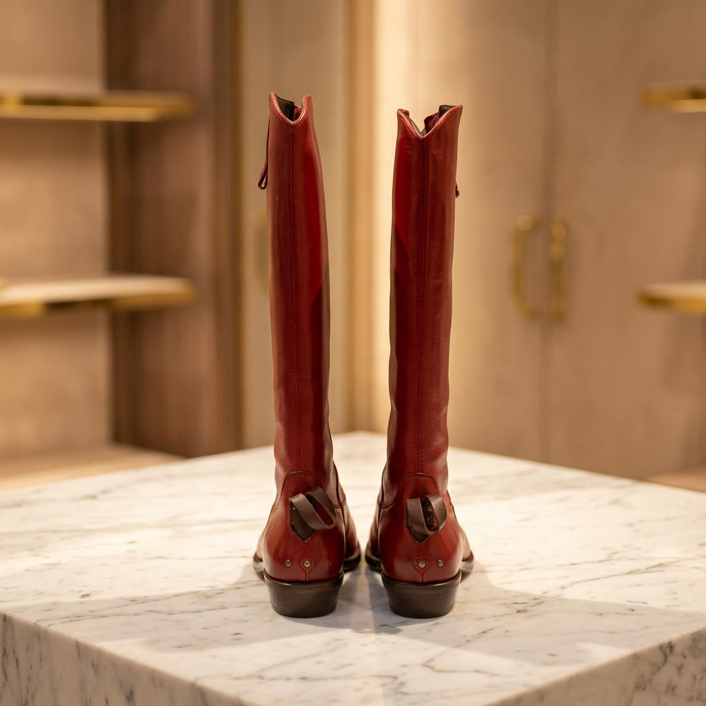Free People · Allistar Botas Altas de Punta Rojas (Chili Pepper) — Talla 40 - miniatura 3