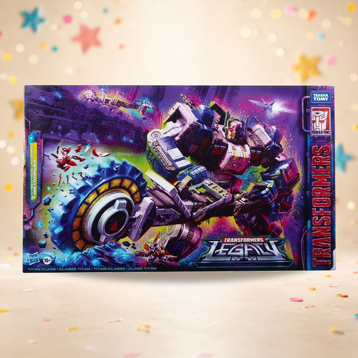 Transformers Metroplex · Legacy Titan Class, 55,5 cm