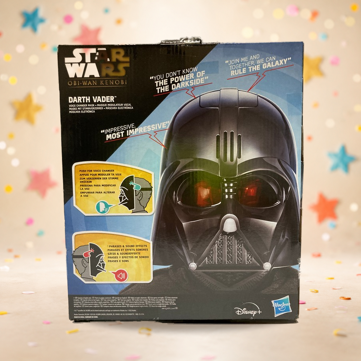 Star Wars Máscara de Darth Vader con modulador de voz - miniatura 2