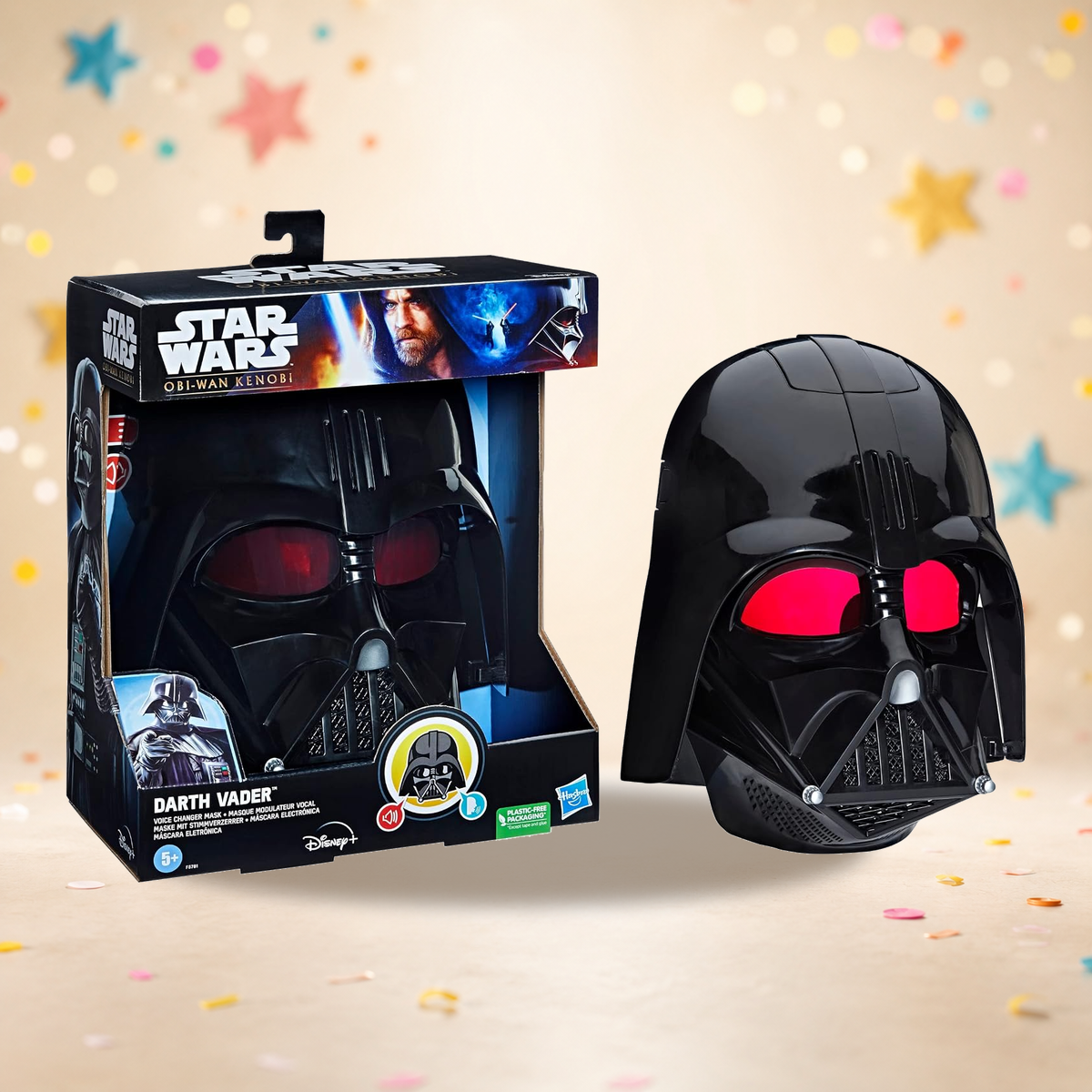 Star Wars Máscara de Darth Vader con modulador de voz - miniatura 4