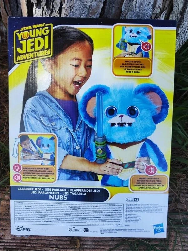Star Wars Young Jedi Adventures · Nubs Jedi Parlanchín, peluche con luces y sonidos - miniatura 2