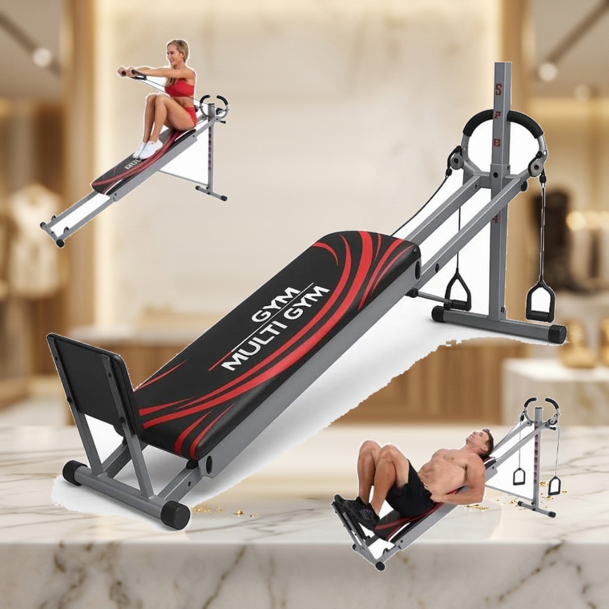 Gymform Multi Gym · Máquina de fitness plegable para casa, más de 100 ejercicios - imagen 1